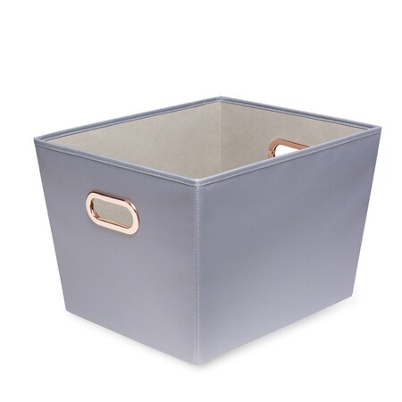 Honey Can Do Tote Bin Gry13X15.75" SFT-06847